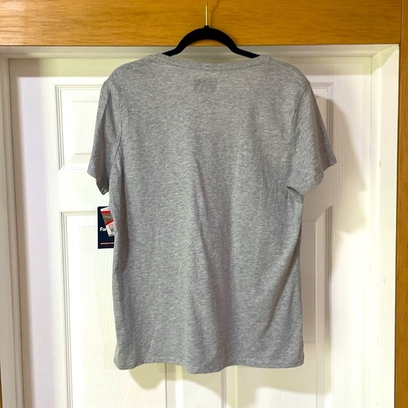 Fanatics Women’s UCF Knights Tee Shirt V-neck Short Sleeve Light Gray Size XL - Picture 10 of 11